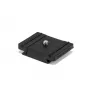 Manfrotto 200LT-PL-PRO hurtigskiftplade (sort)