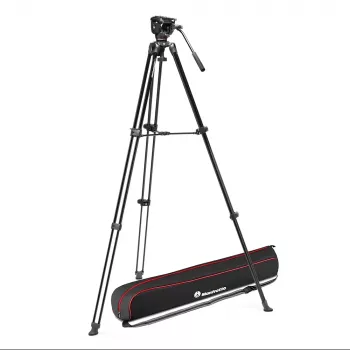 Manfrotto MVT502AM videosæt med 500X fluidhoved