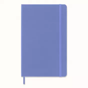 Moleskine Classic Notesbog Hard Cover Large A5 Blank Hydrangea Blue