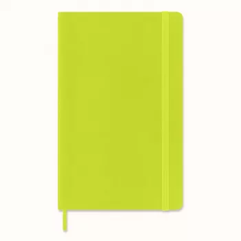 Moleskine Classic Notebook Large linjeret Myrtle Green fleksibelt omslag A5