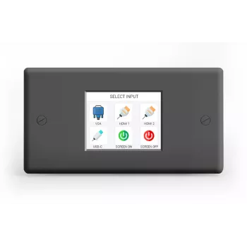 Wyrestorm TS-280-EU 2,8 inch LCD-touchpanel - sort
