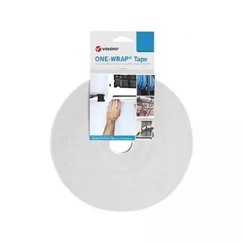 VELCRO One Wrap bånd 25 m 13 mm hvid VEL-OW64113