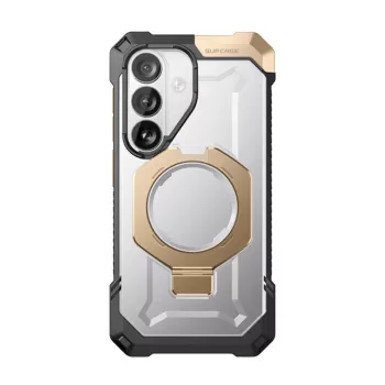 SUPCASE Unicorn Beetle Grip MagSafe robust hylster til Samsung Galaxy S26, sandfarvet (Desert)