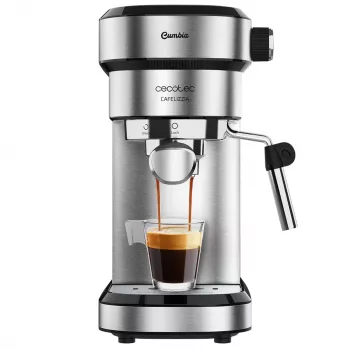 Cecotec Cafelizzia 790 Steel semiautomatisk espressomaskine, 20 bar, 1350 W, rustfrit stål