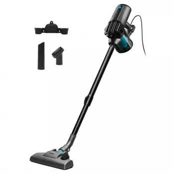 Cecotec Conga Thunderbrush 560 2-i-1 stav- og håndstøvsuger, 600 W, cyklon, posefri, ledning, 6 m kabel, motoriseret børste, hvid