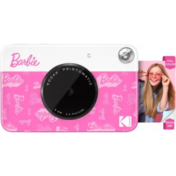 KODAK Printomatic Barbie Edition instant digitalkamera 5MP + 5 ark ZINK fotopapir pink