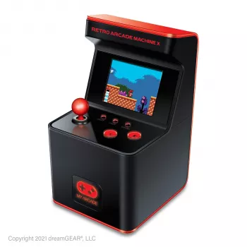 DreamGear My Arcade Retro Arcade Machine X - Bærbar Mini-Arcade med over 300 spil