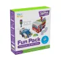 myFirst 3dPen Make Filaments Fun Pack Wheels in Motion - kreativt sæt til 3D-pen: 5 skabeloner, 17 PCL-påfyldninger (34 m), pull-back-bilmodul, termoplastfolie
