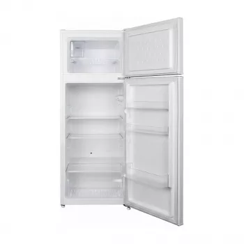 CHiQ CTM216LWD Freestanding Fridge-Freezer 211L Total Capacity, 170L Fridge, 41L Freezer, White, LED Lighting, Reversible Door, Energy Class D
