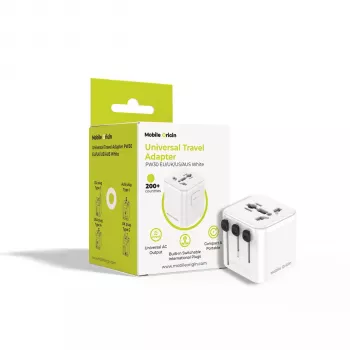 Mobile Origin rejseadapter PW30 EU/UK/US/AUS, hvid