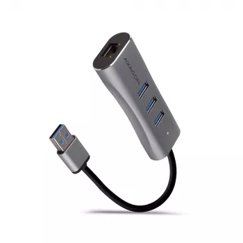 AXAGON HMA-GL3AP multiport-hub USB 3.0 Type-A Gbit LAN 3x USB-A