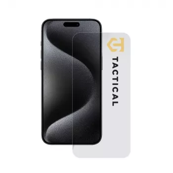 Tactical Glass Shield 2.5D skærmbeskytter til Apple iPhone 15 Pro Max klar