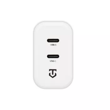 Tactical Base Plug Dual 40W hvid GaN vægoplader