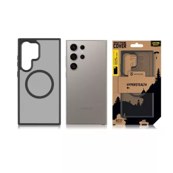 Tactical Back Cover MagForce Hyperstealth Galaxy S24 Ultra Asphalt sort