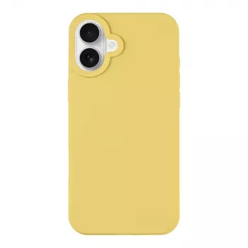Tactical Bagcover MagForce Velvet Smoothie til iPhone 16 Plus - Banana Yellow