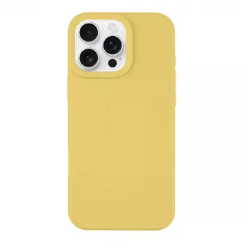 Tactical Bagcover MagForce Velvet Smoothie til iPhone 16 Pro Max - bananengul