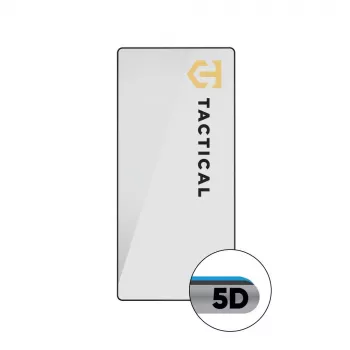 Tactical Glass Shield 5D til Samsung Galaxy S25 Ultra sort
