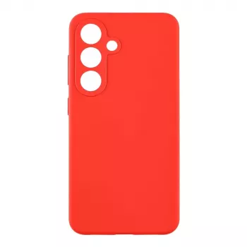 Tactical Bagcover Velvet Smoothie til Samsung Galaxy S25 - Chilli Red