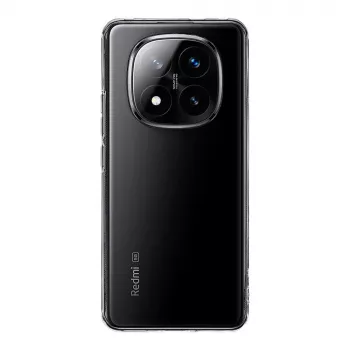 Tactical bagcover TPU til Xiaomi Redmi Note 14 Pro+ 5G Transparent