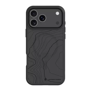 Tactical bagcover MagForce Hyperstealth Sika til Apple iPhone 17 Pro Max, asfalt