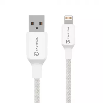 Tactical Stitch Thread-kabel USB-A/Lightning hvid – kabel – digital/data