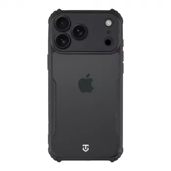 Tactical bagcover Quantum Stealth til Apple iPhone 17 Pro Max klar/sort