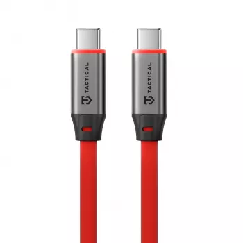 Tactical Fat Man 2.0-kabel USB-C/USB-C rød