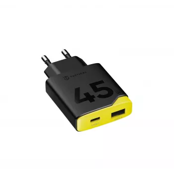 Tactical Minimi GaN 45W AC USB-C vægoplader sort