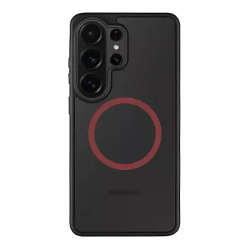 Tactical bagcover MagForce Hyperstealth 2.0 til Samsung Galaxy S26 Ultra, sort/rød