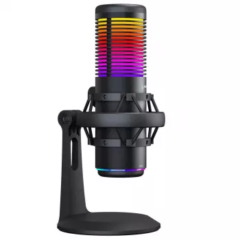Rampage Bemol RGB USB-C gamingmikrofon, sort