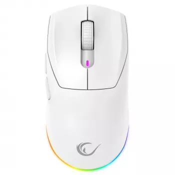 Rampage Prote M5 Pro 26000 DPI RGB LED 1kHz hvid gamingmus