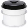 WECK Juicer kombi-sæt elektrisk saftkoger med damp-juicer, 29L, 1800W, rustfrit stål