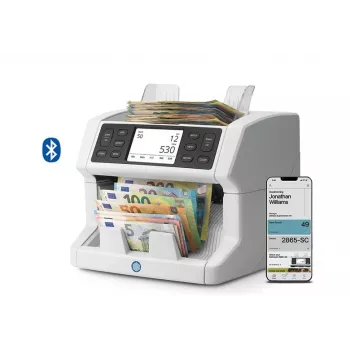 Safescan 2865-SC Seddeltæller med UV-, MG-, IR-, MT- og 3D-genkendelse