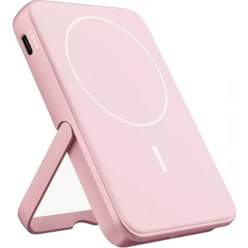 FRESH'N'REBEL trådløs induktionsoplader 5000 mAh pastelrosa