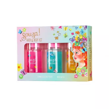 Souza! Børne Hår- & Body Mist Sæt 3 x 50 ml
