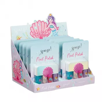 Souza! Mermaid Nail Polish Set for Children, 4 pcs