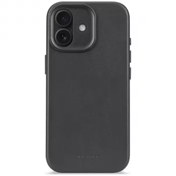 Decoded Leather bagcover til Apple iPhone 17 sort