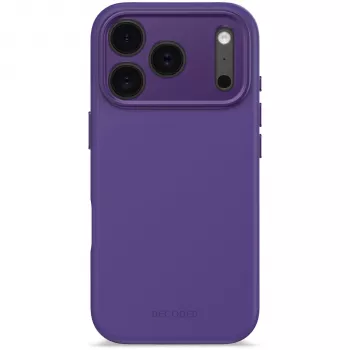 Decoded AntiMicrobial silikonebagcover til iPhone 17 Pro med MagSafe (Future Dusk)
