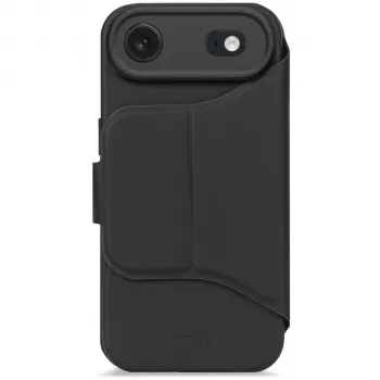 Decoded Silicone Detachable Wallet til iPhone 17 Air Phantom Black
