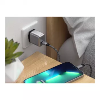 Satechi 20W USB-C PD væglader, sort/grå