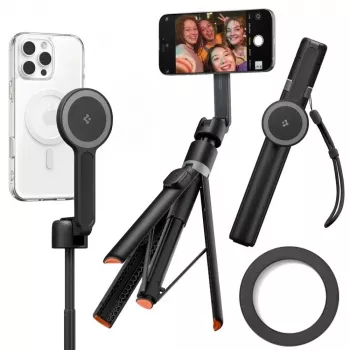 Spigen S581W MagSafe trådløs laderstander sort