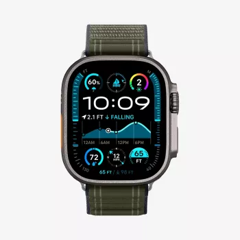 SPIGEN WBF0 Band for Apple Watch 8/9/10/11/SE/Ultra (44/45/46/49 mm), Green