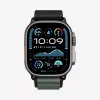 Spigen Rugged Armor Pro WBF1-rem til Apple Watch 44/45/46/49mm sort/grøn