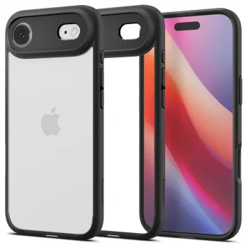 Spigen Ultra Hybrid iPhone 17 Air mat sort