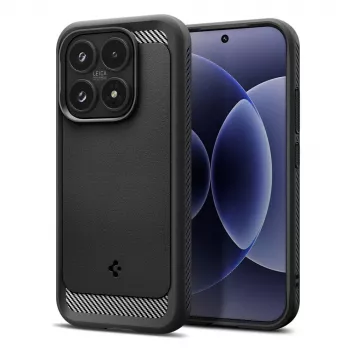 Spigen Rugged Armor Case for Xiaomi 17, Matte Black