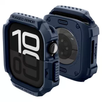 Spigen Rugged Armor V2 Apple Watch 42mm cover navy blue