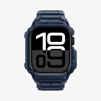 Spigen Rugged Armor Pro V2 cover til Apple Watch 42mm - blå
