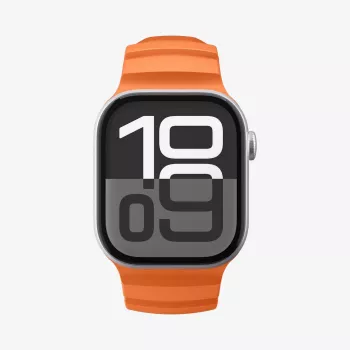 Spigen WBS2 Apple Watch-rem med integreret cover til Apple Watch 8/9/10/11/SE/Ultra (44/45/46/49mm) orange