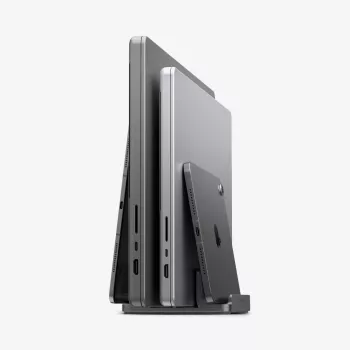 SPIGEN LD208S4 lodret laptopstander space grey