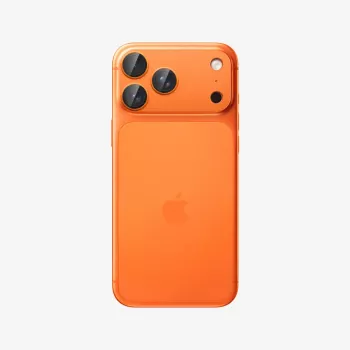 Spigen Optik Pro XL GLAS.TR EZ FIT Camera Protector for Apple iPhone 17 Pro Max Orange